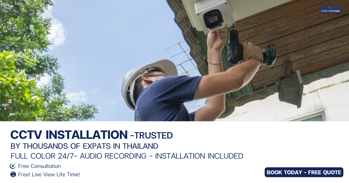 Why Expats Choose IP CCTV Over Analog in Thailand